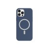 Husa Premium iPhone 12 / iPhone 12 Pro, Mercury MagSafe, Interior Microfibra, Silicon, Albastru